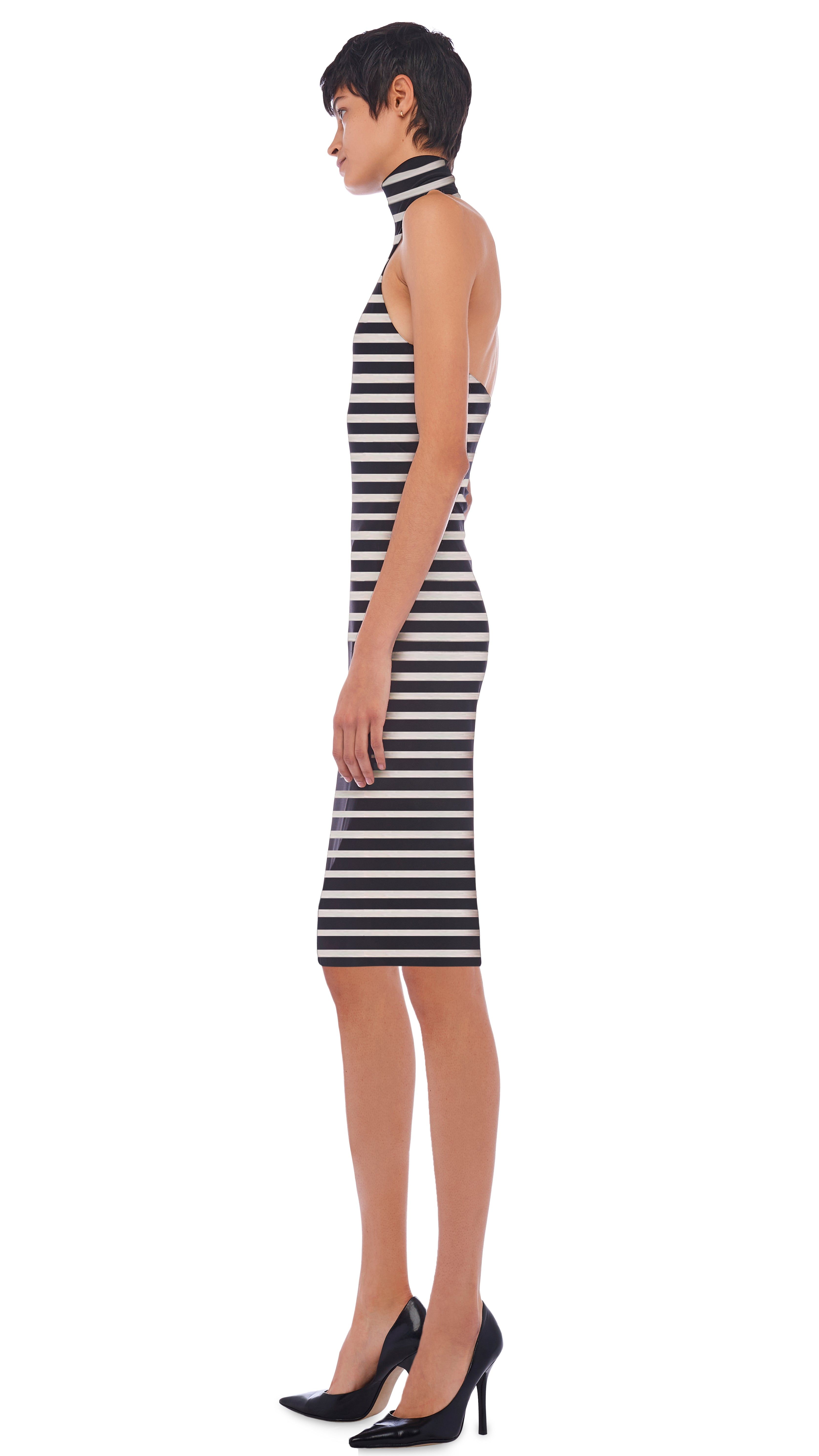 HALTER TURTLENECK DRESS sold by Norma Kamali product image thumbnail 2