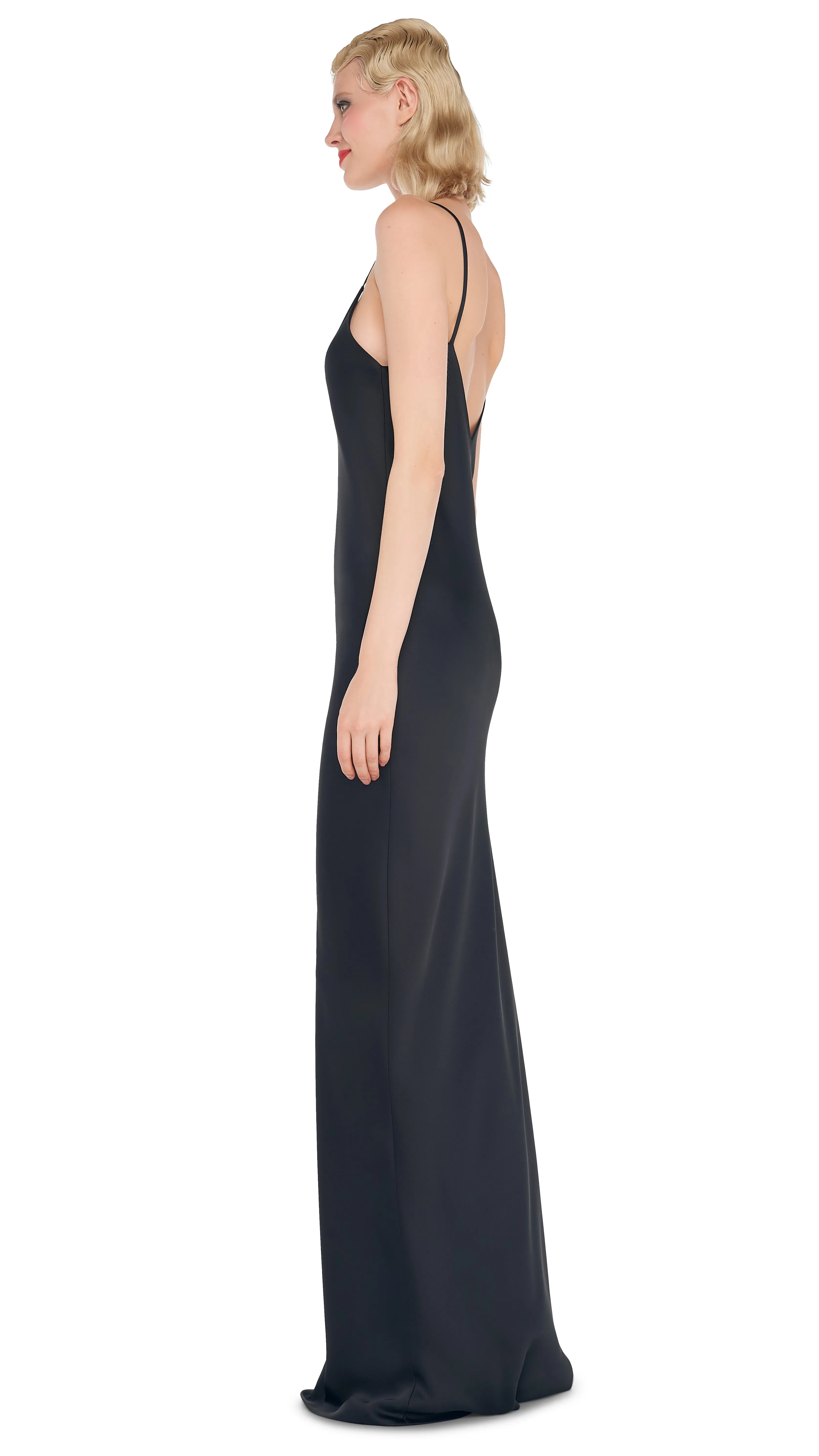 BIAS SLIP GOWN sold by Norma Kamali product image thumbnail 2