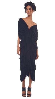 5-TIERED BUTTERFLY GOWN made by Norma Kamali