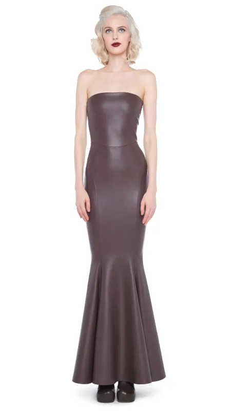 STRAPLESS FISHTAIL GOWN sold by Norma Kamali