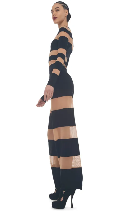 SPLICED STRAIGHT LEG PANT sold by Norma Kamali