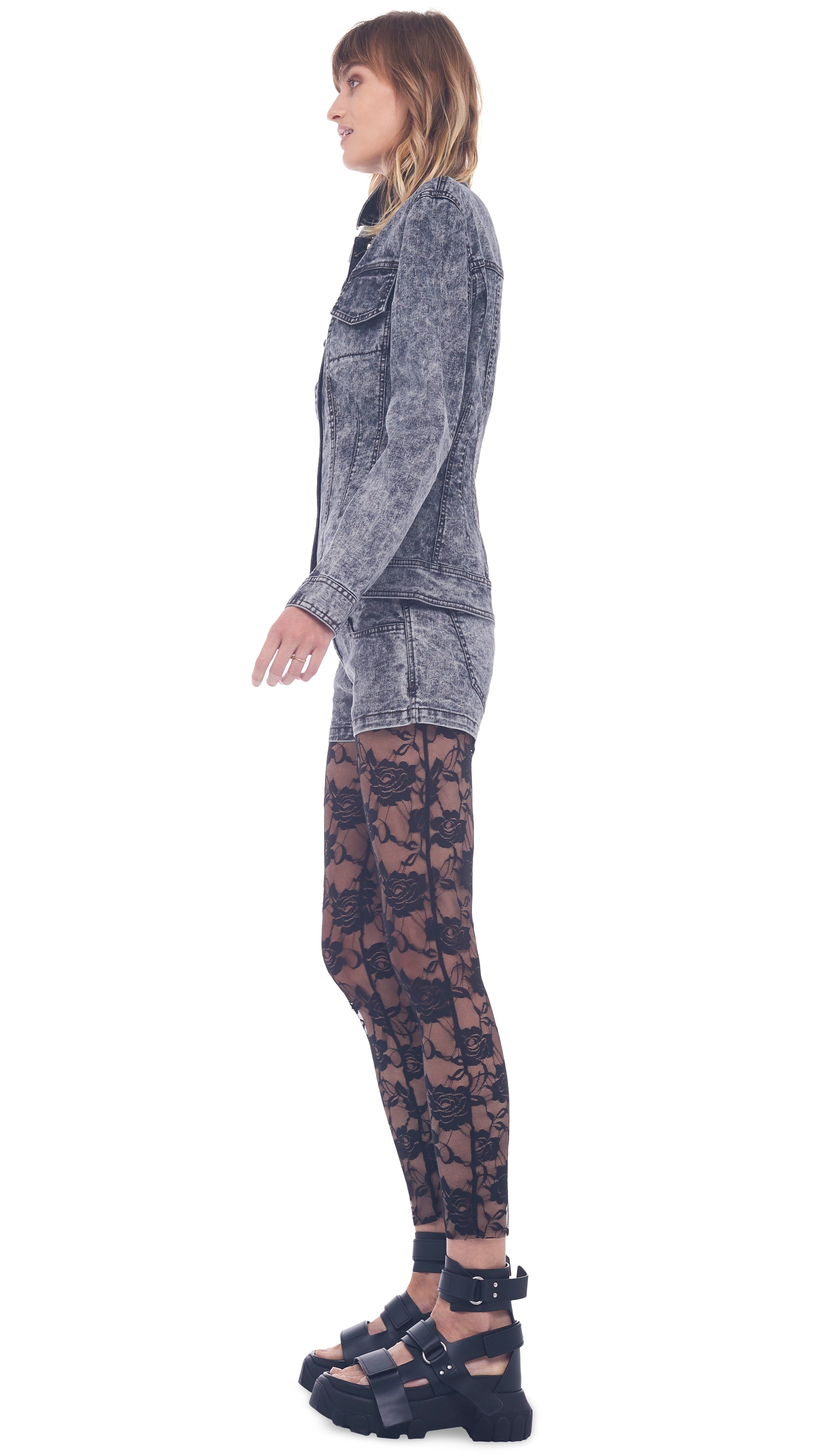 JEANS JACKET sold by Norma Kamali product image thumbnail 2