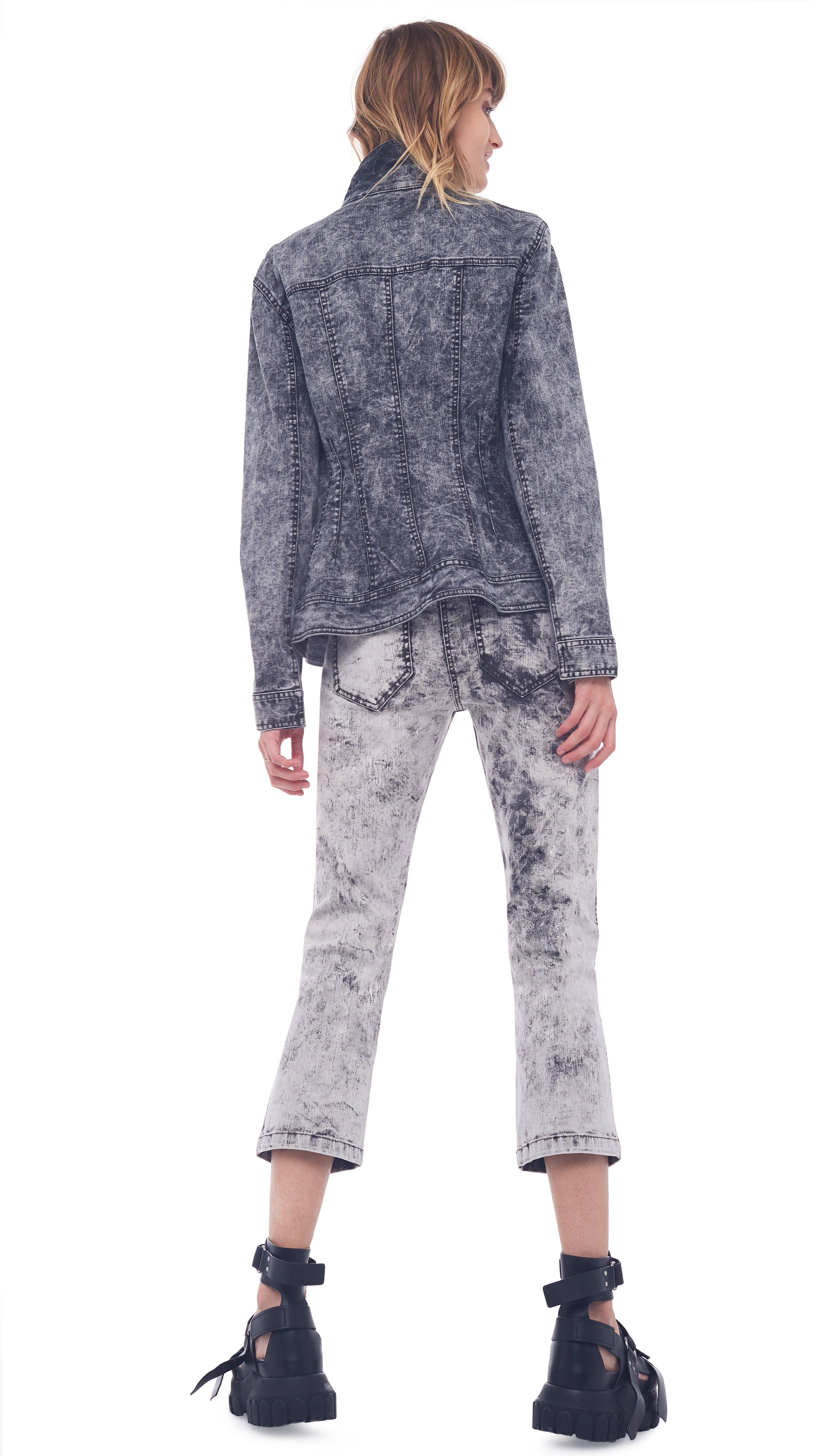 JEANS JACKET sold by Norma Kamali product image thumbnail 8