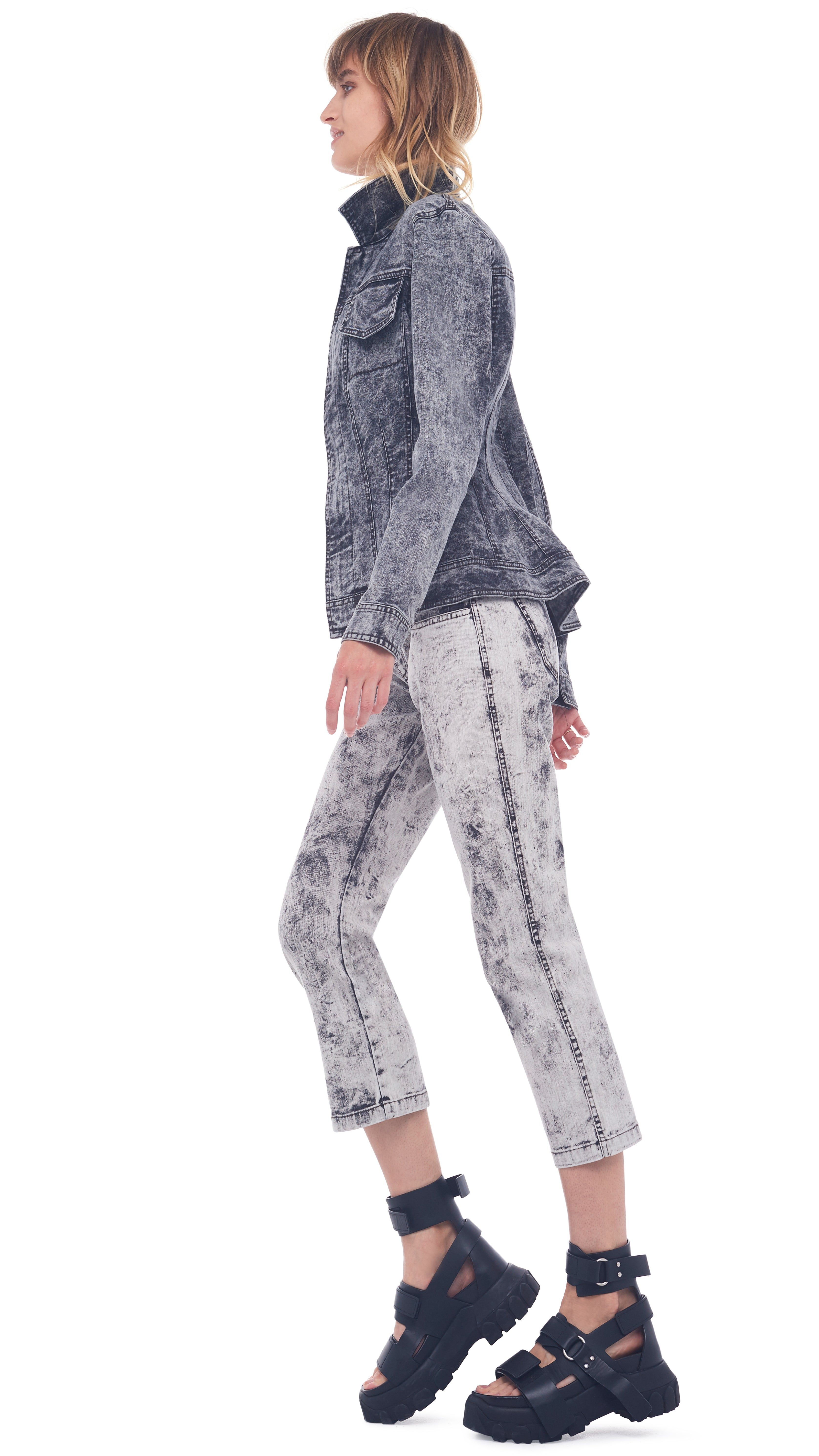 JEANS JACKET sold by Norma Kamali product image thumbnail 9