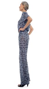 SHORT SLEEVE BOXY TOP sold by Norma Kamali