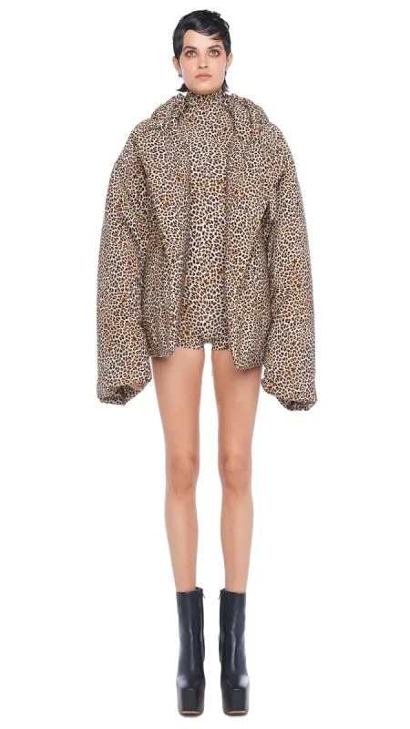 HOODED SLEEPING BAG JACKET sold by Norma Kamali