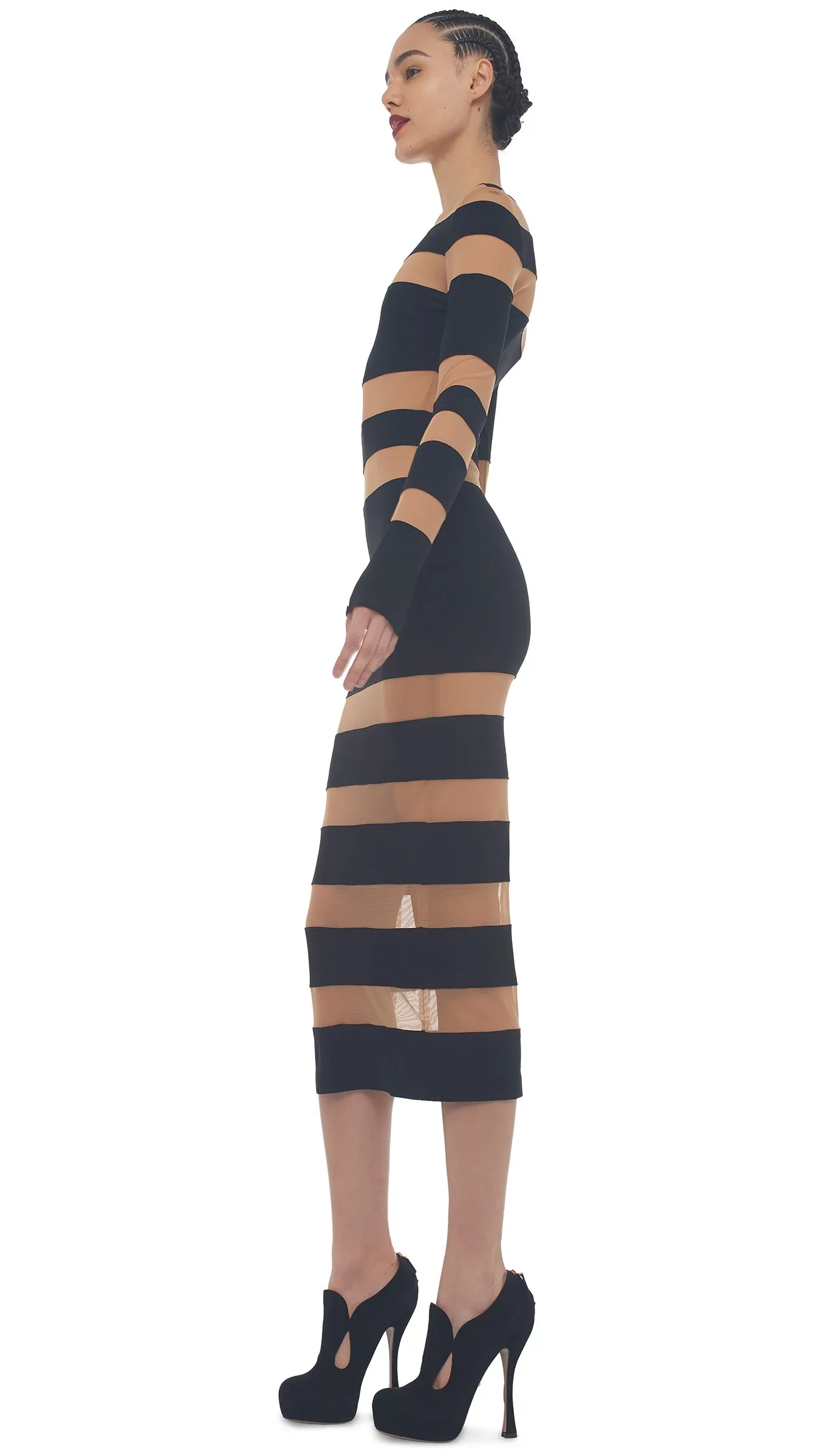 SPLICED DRESS sold by Norma Kamali product image thumbnail 2