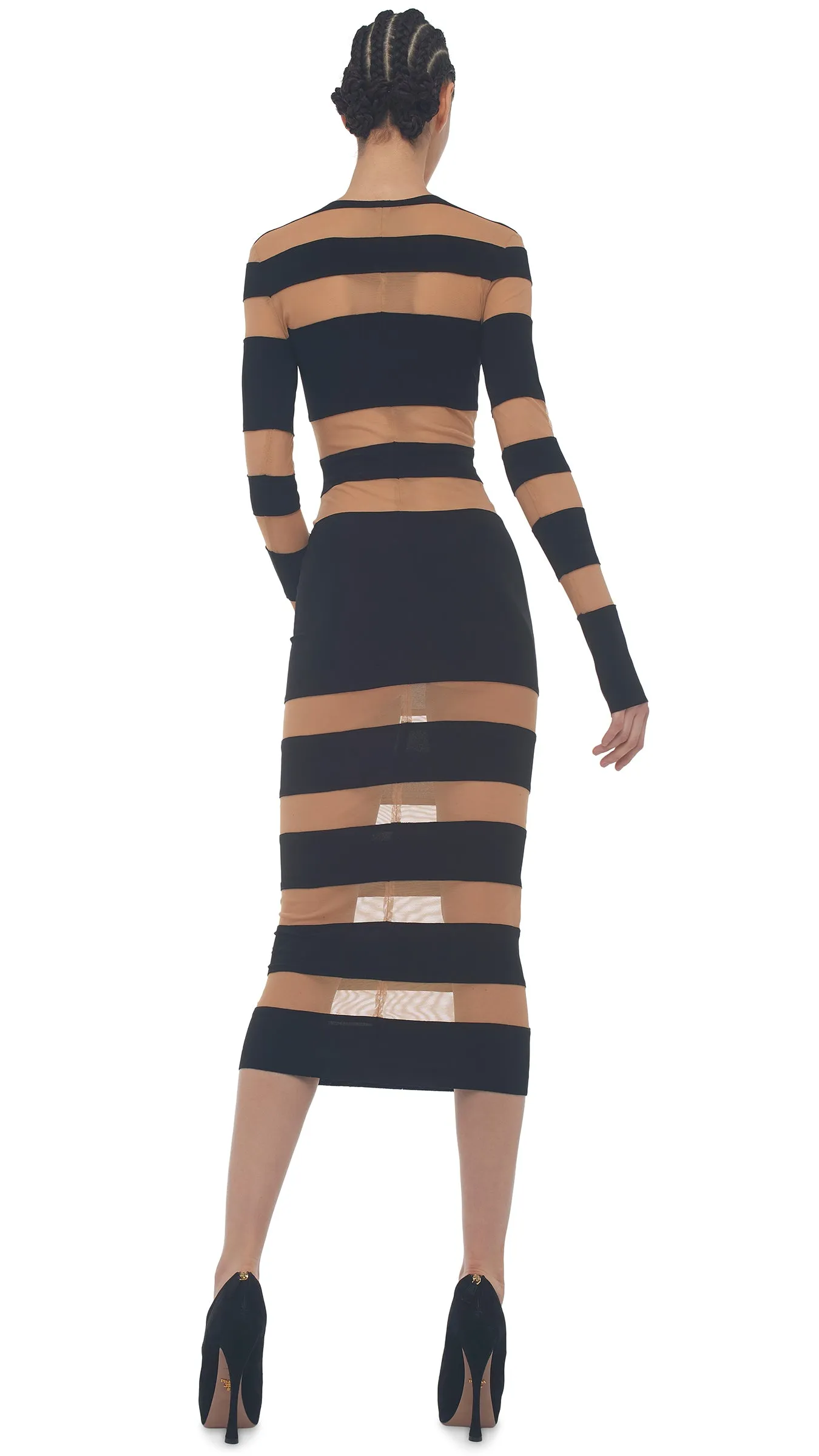 SPLICED DRESS sold by Norma Kamali product image thumbnail 3