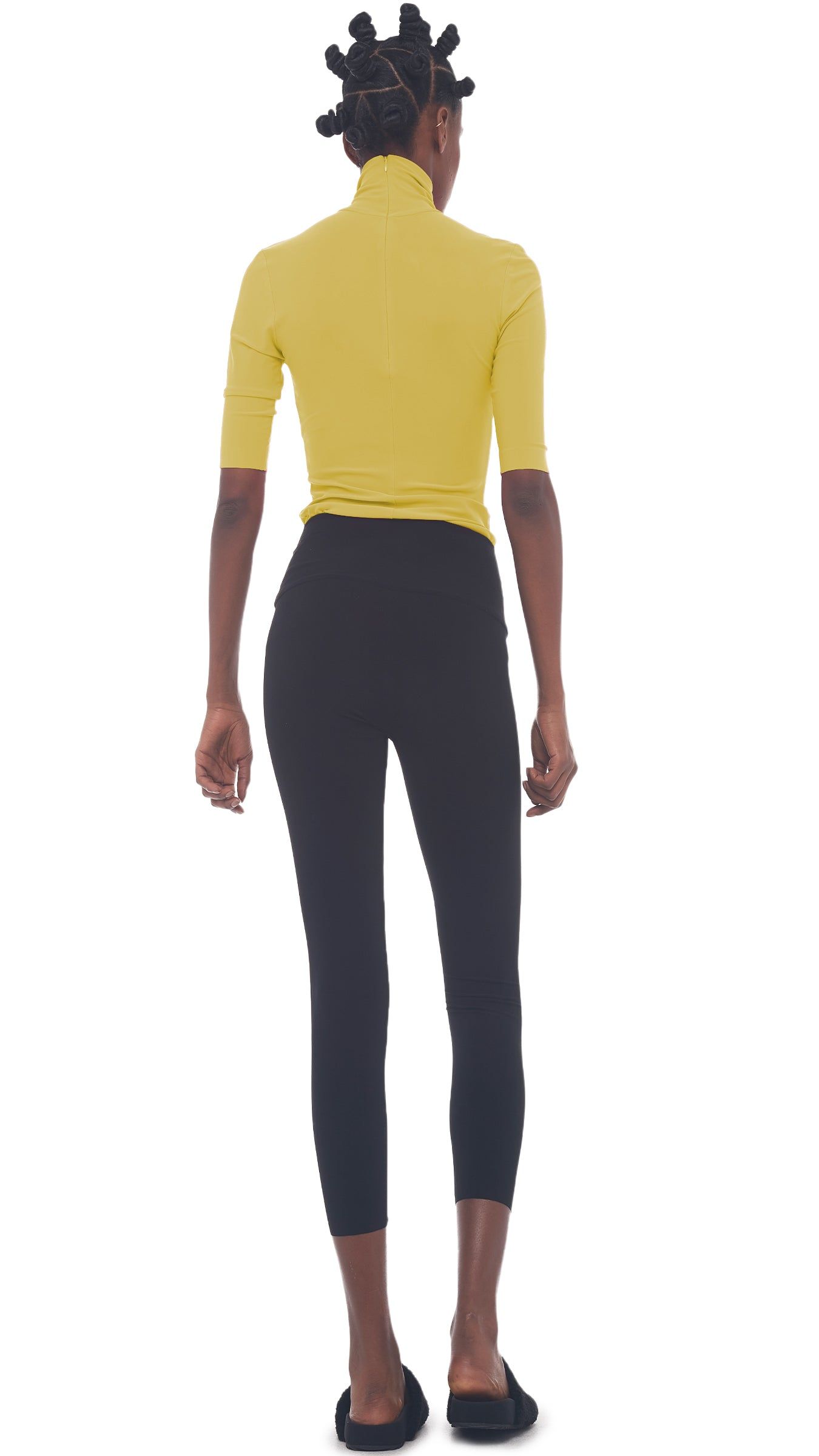 SHORT SLEEVE TURTLE TOP sold by Norma Kamali product image thumbnail 3