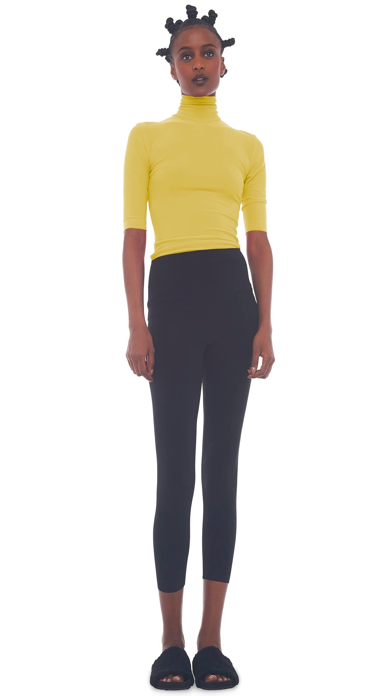 SHORT SLEEVE TURTLE TOP sold by Norma Kamali