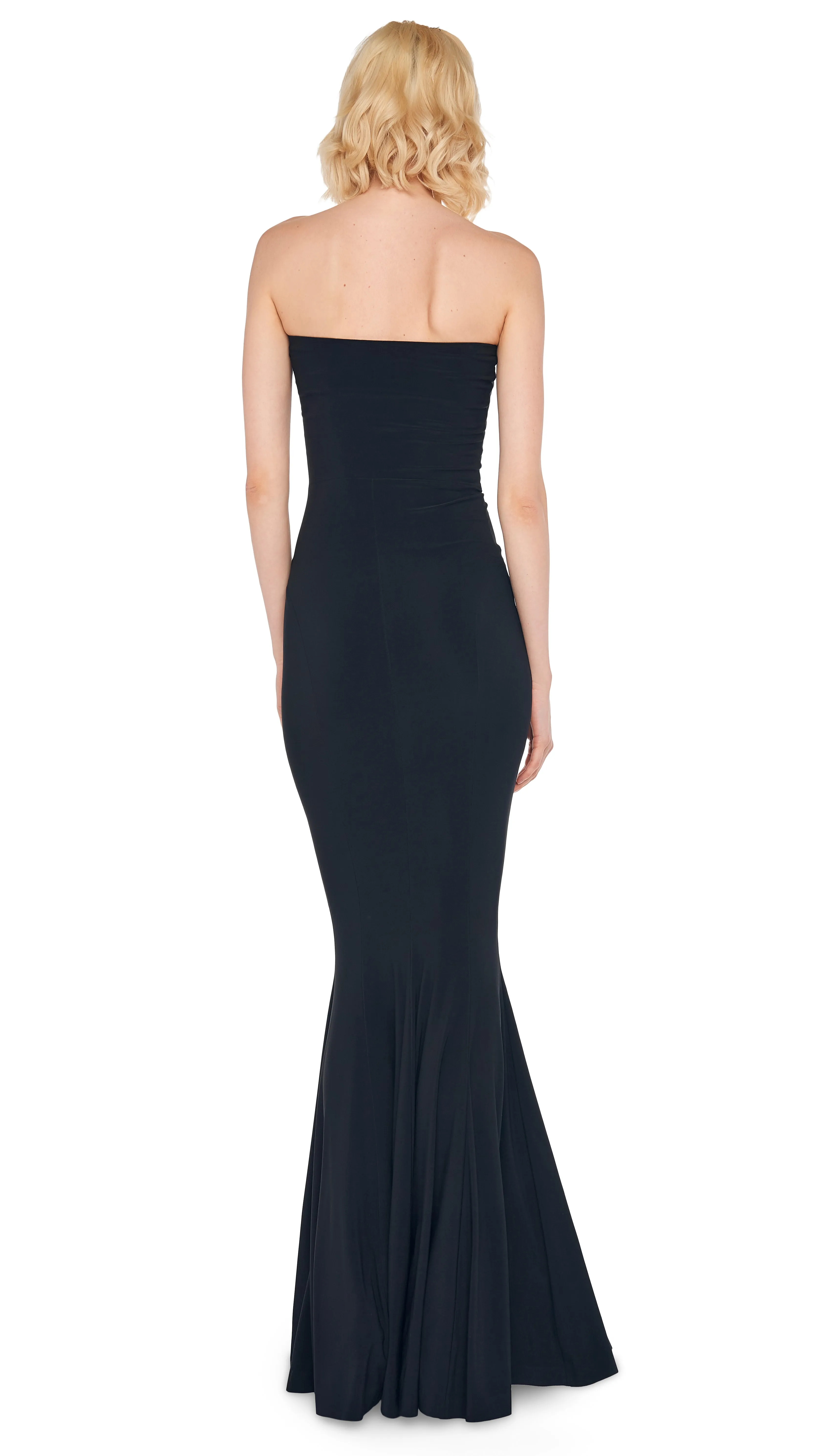 STRAPLESS FISHTAIL GOWN sold by Norma Kamali product image thumbnail 3
