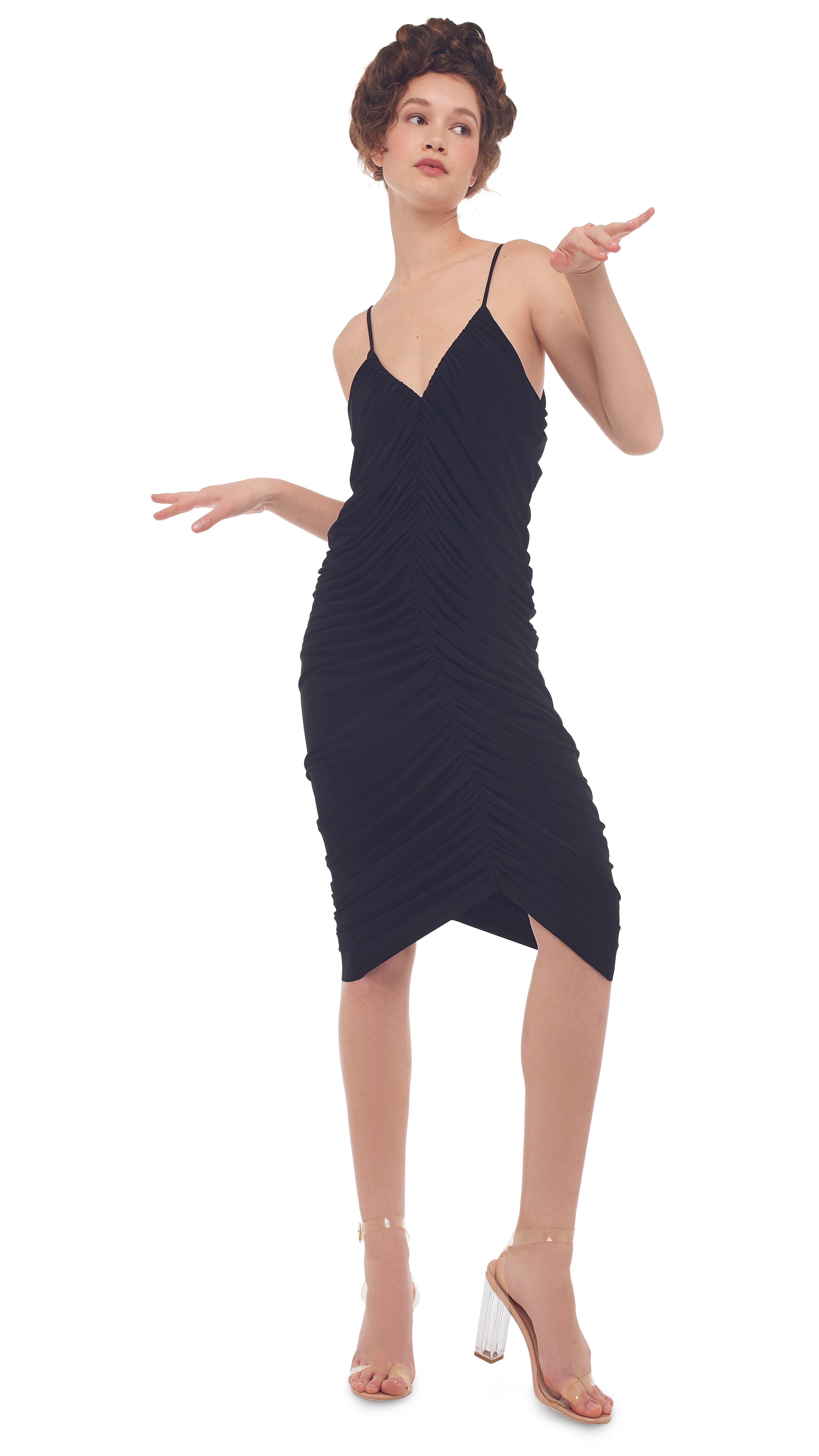 SLIP DIANA DRESS sold by Norma Kamali product image thumbnail 5