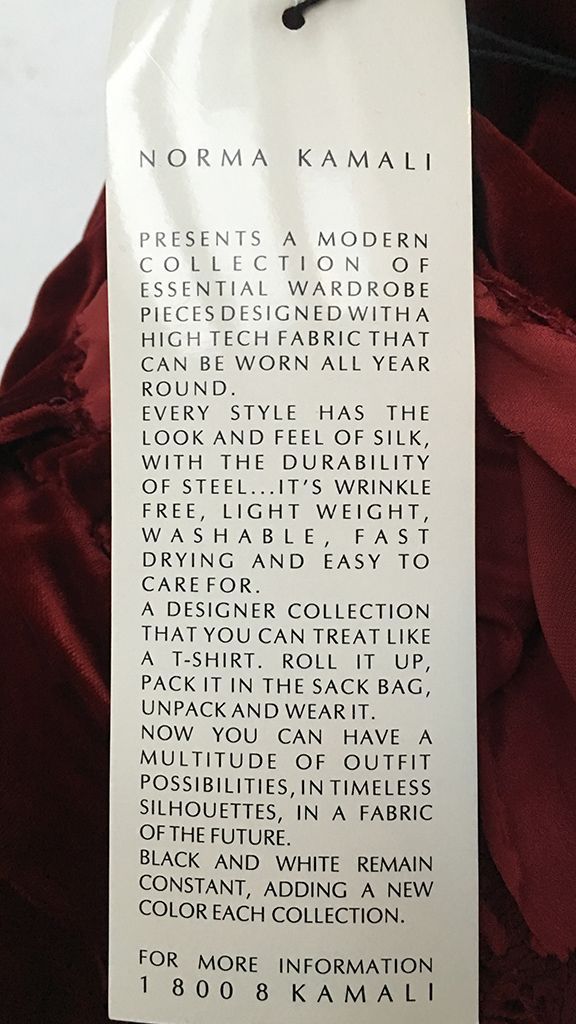 VELVET DRESS sold by Norma Kamali product image thumbnail 5