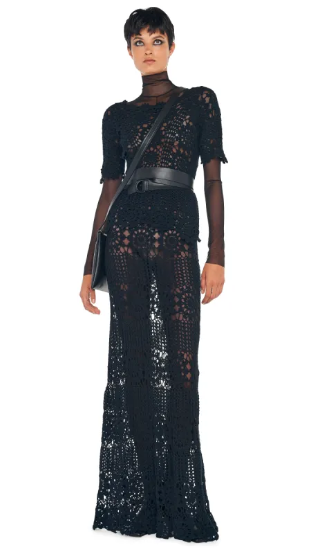 CROCHET LONG SKIRT made by Sweats