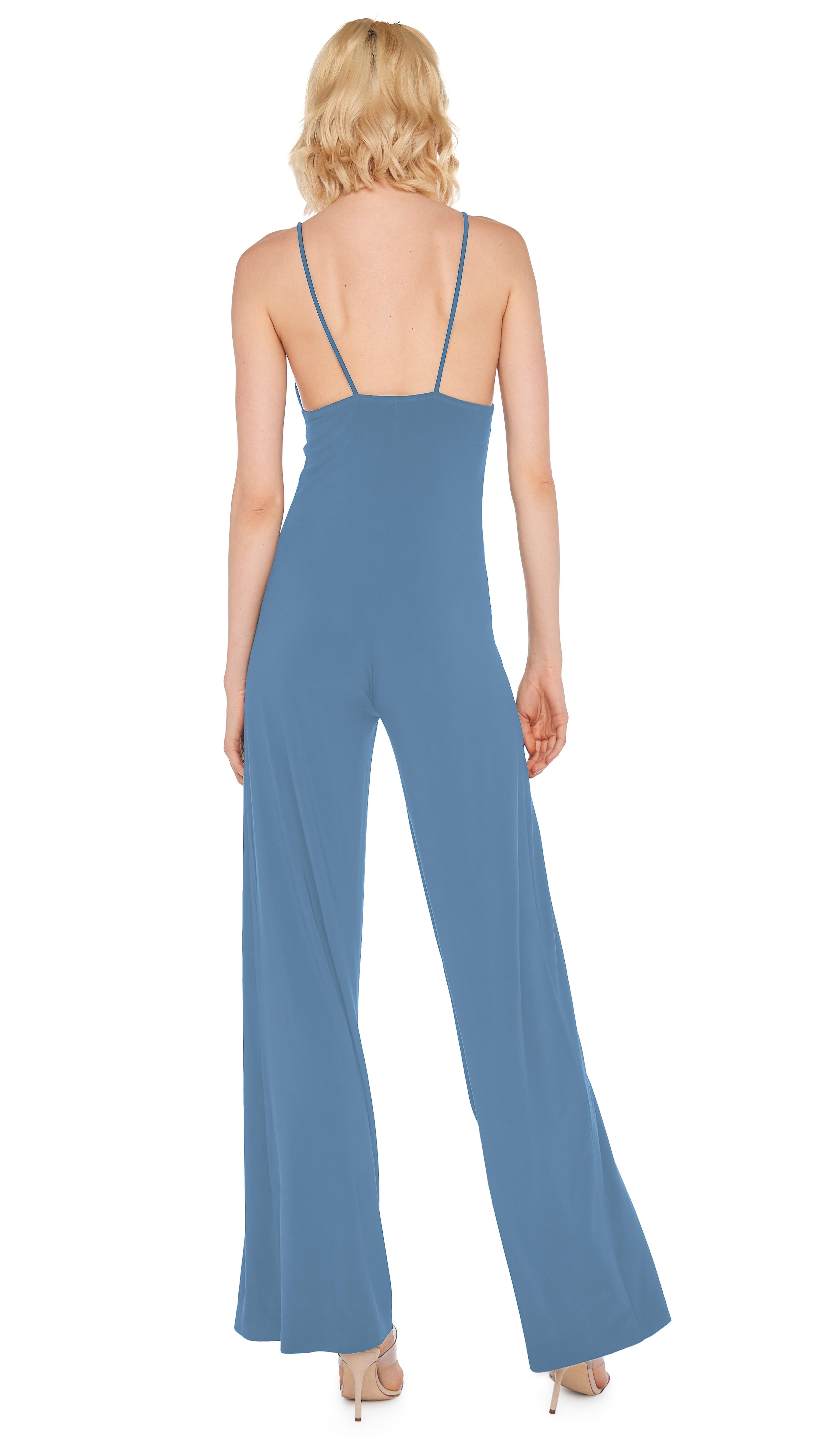 SLIP JUMPSUIT sold by Norma Kamali product image thumbnail 3