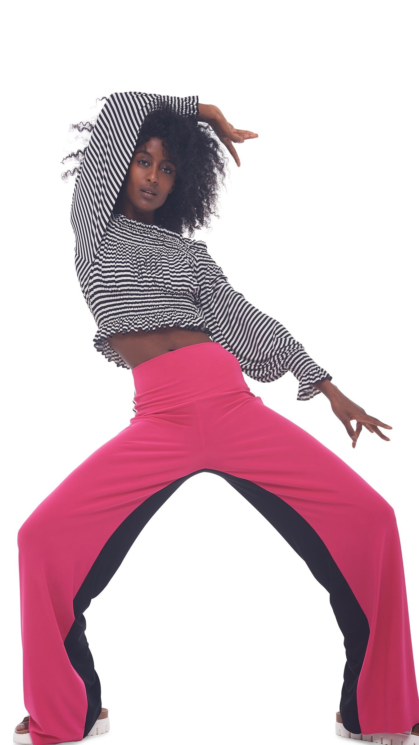 CROPPED PEASANT TOP sold by Norma Kamali product image thumbnail 5