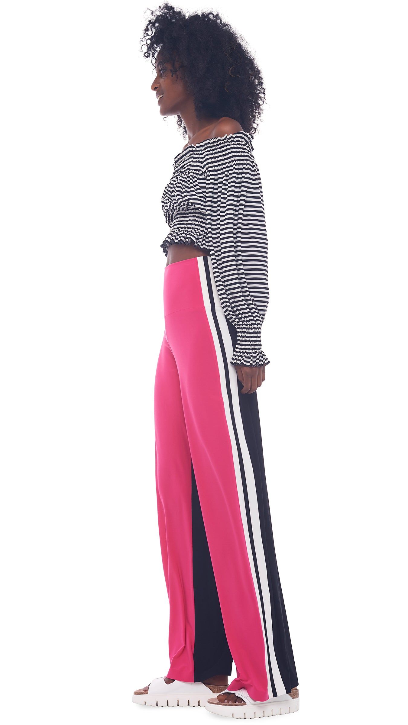 CROPPED PEASANT TOP sold by Norma Kamali product image thumbnail 2