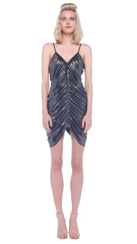 SLIP DIANA MINI DRESS sold by Norma Kamali