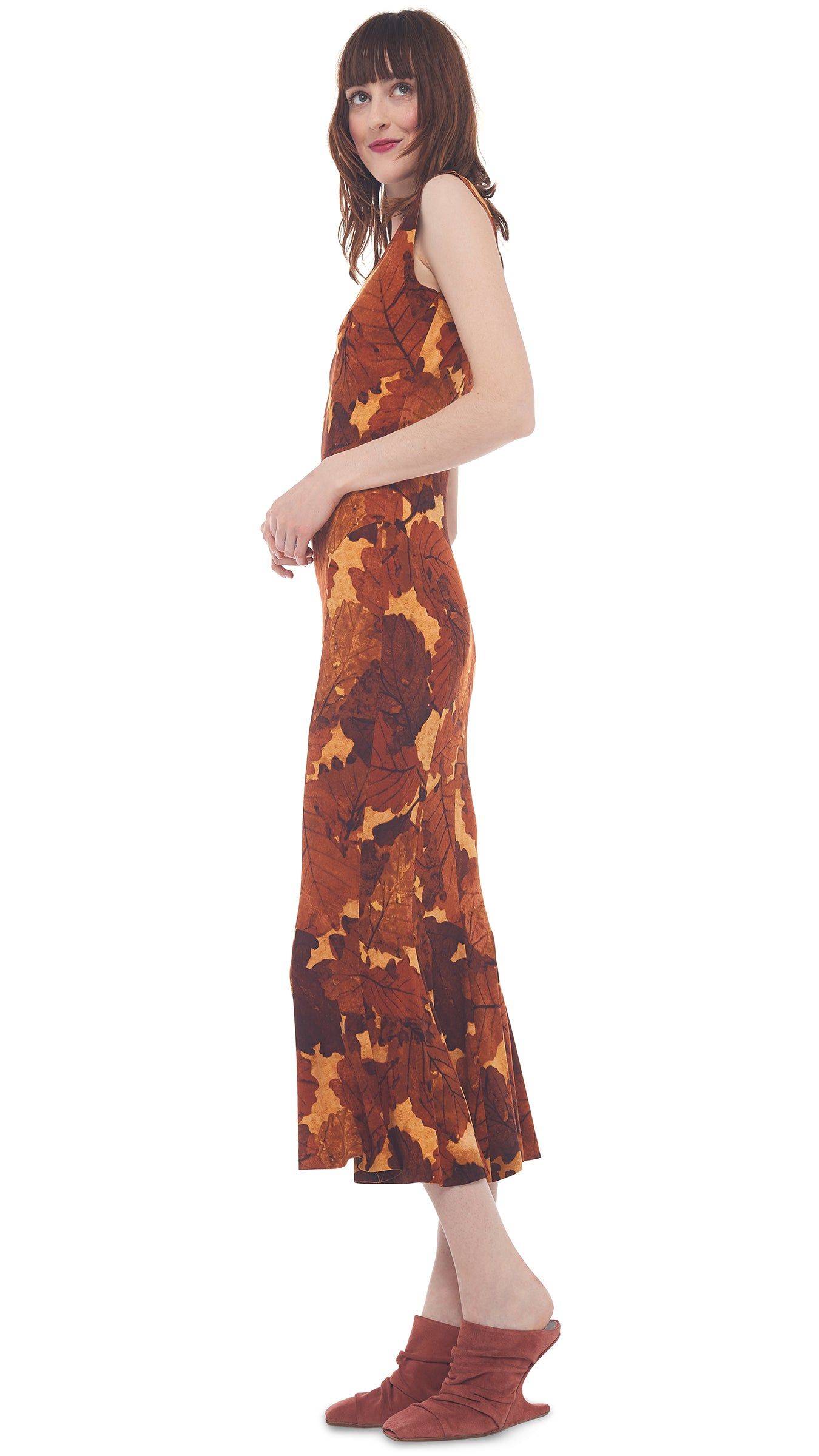 FISHTAIL DRESS TO MIDCALF sold by Norma Kamali product image thumbnail 2