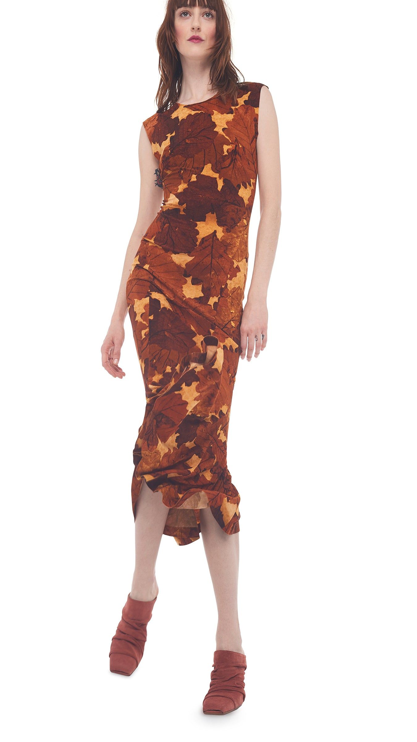 FISHTAIL DRESS TO MIDCALF sold by Norma Kamali product image thumbnail 7