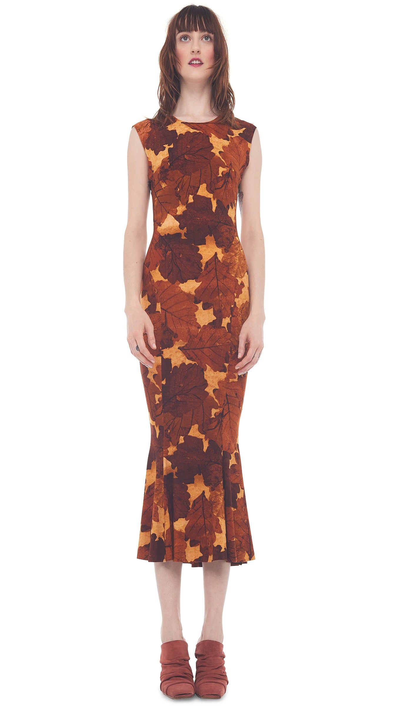 FISHTAIL DRESS TO MIDCALF sold by Norma Kamali