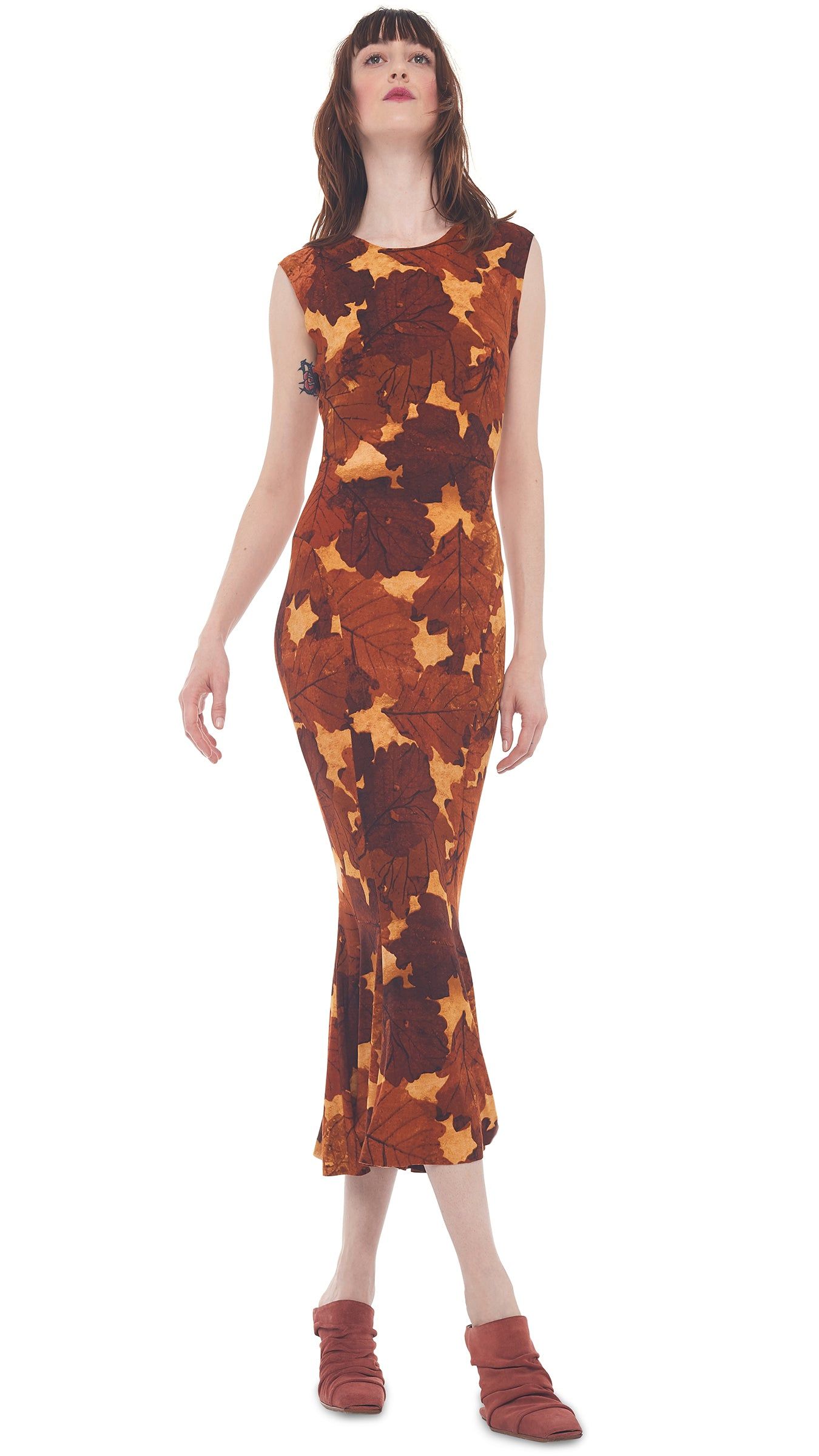 FISHTAIL DRESS TO MIDCALF sold by Norma Kamali product image thumbnail 4