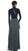 PLEATED LONG SKIRT WITH SLIT sold by Norma Kamali