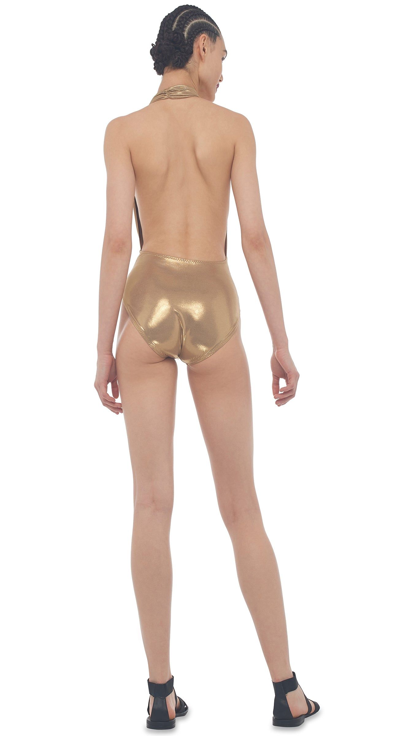 HALTER LOW BACK MIO sold by Norma Kamali product image thumbnail 3