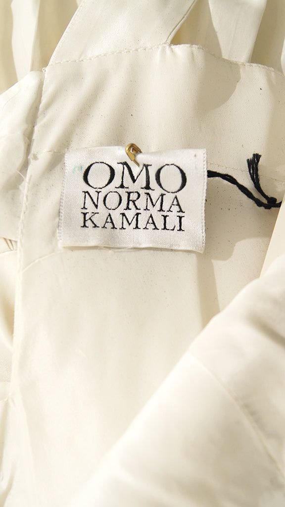 BOW BACK FLARED DRESS sold by Norma Kamali product image thumbnail 3