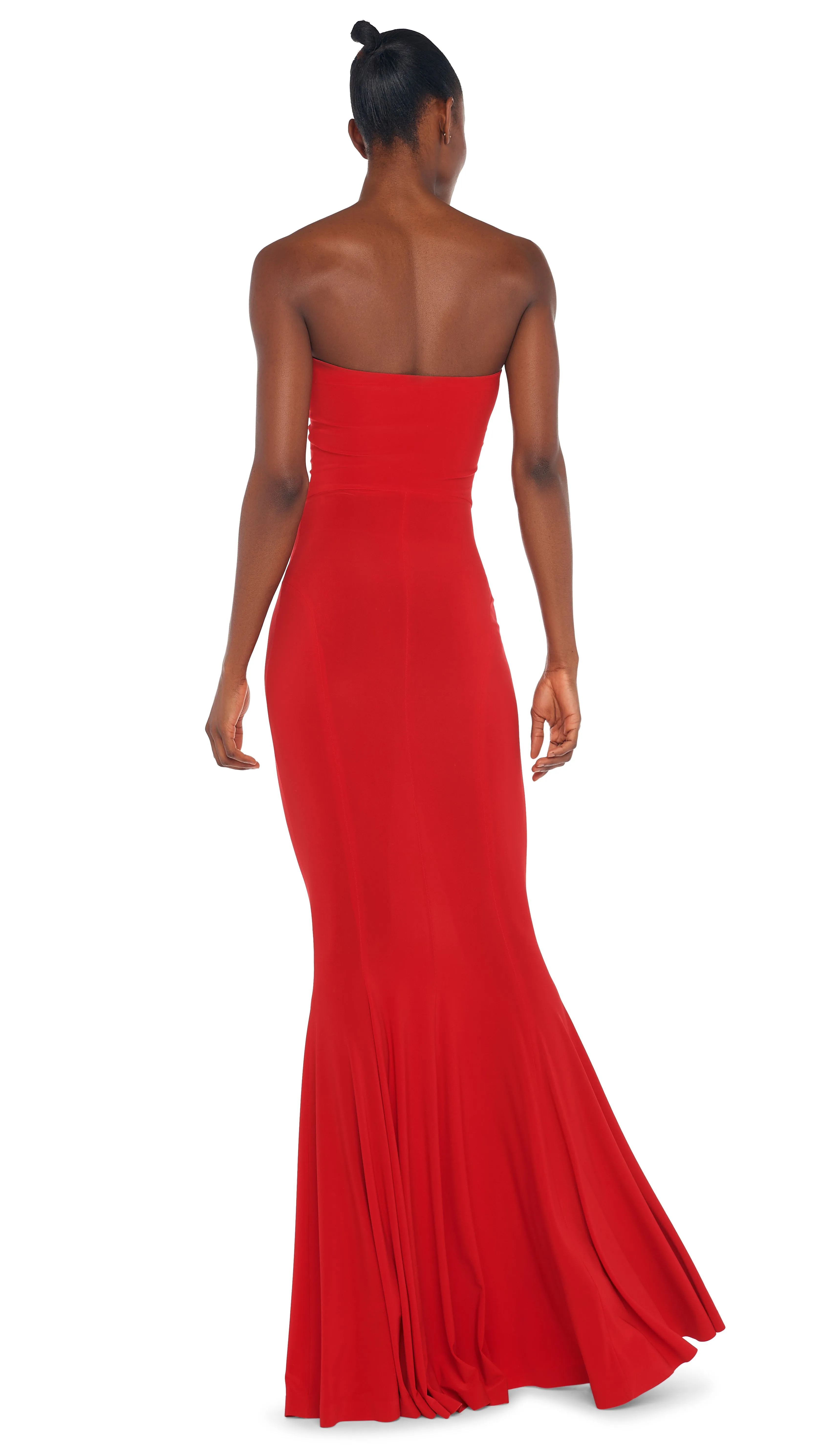 STRAPLESS FISHTAIL GOWN sold by Norma Kamali product image thumbnail 3