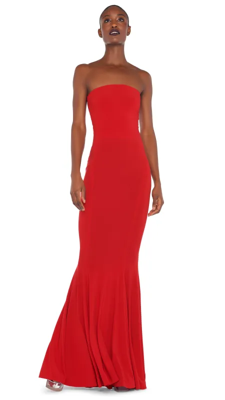 STRAPLESS FISHTAIL GOWN sold by Norma Kamali