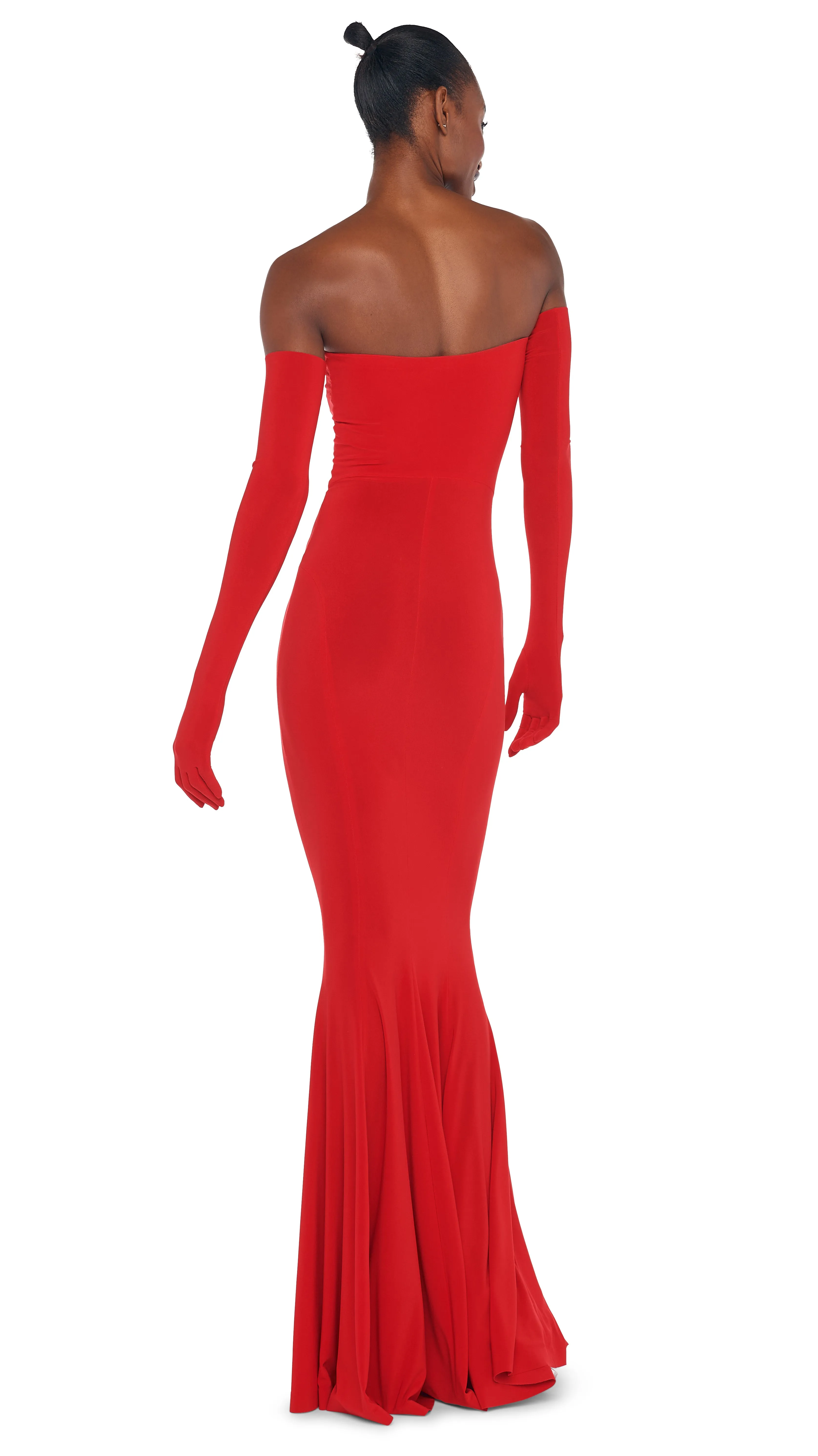 STRAPLESS FISHTAIL GOWN sold by Norma Kamali product image thumbnail 5