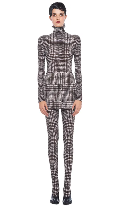 OPEN BACK CATSUIT W/ FOOTSIE sold by Norma Kamali