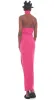 HALTER TURTLE SIDE SLIT GOWN sold by Norma Kamali