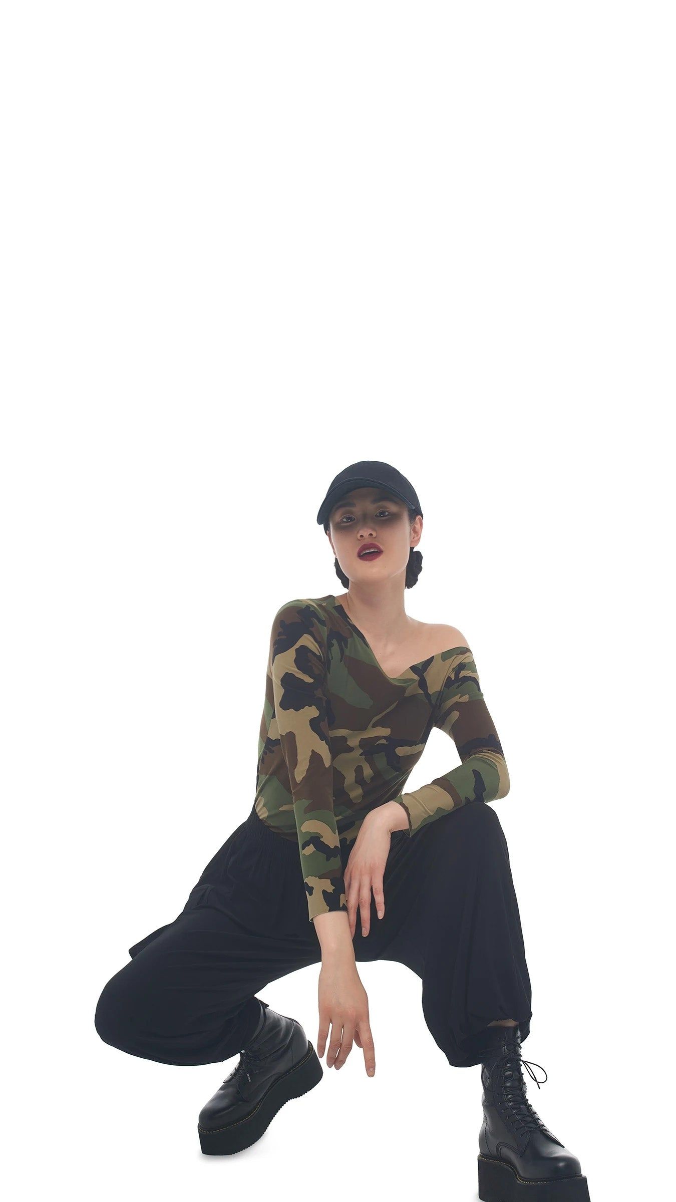 DROP SHOULDER TOP sold by Norma Kamali product image thumbnail 5