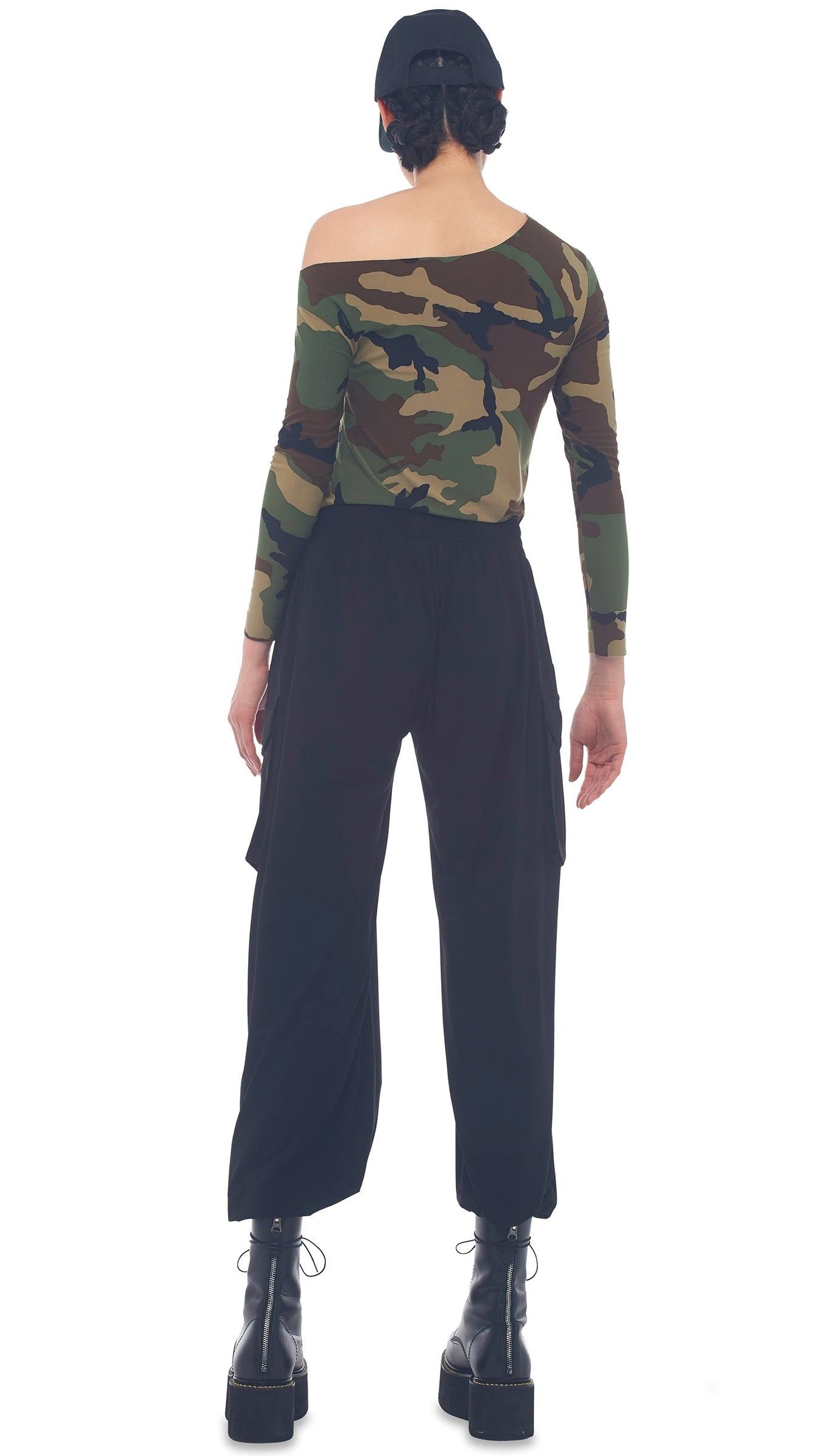 DROP SHOULDER TOP sold by Norma Kamali product image thumbnail 3