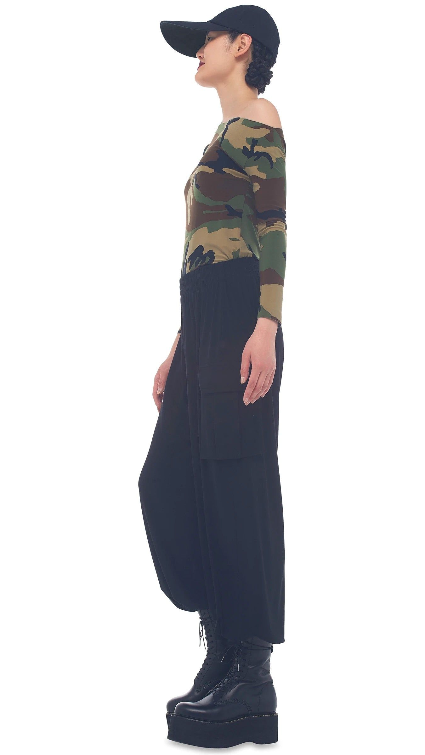 DROP SHOULDER TOP sold by Norma Kamali product image thumbnail 2