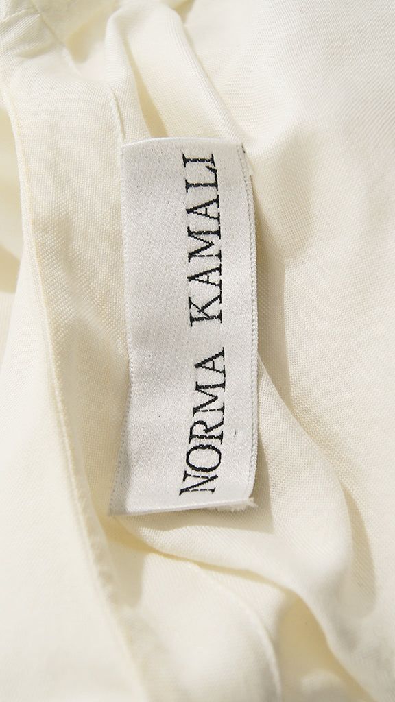 LONG SLEEVE BUTTON DRESS sold by Norma Kamali product image thumbnail 4