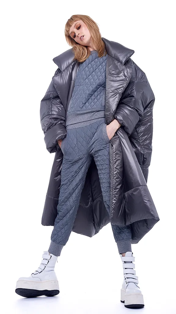 BLANKET SLEEPING BAG COAT sold by Norma Kamali