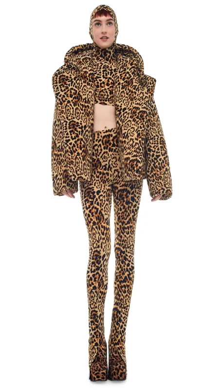 HOODED SLEEPING BAG COAT sold by Norma Kamali