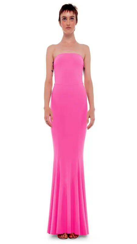STRAPLESS FISHTAIL GOWN sold by Norma Kamali