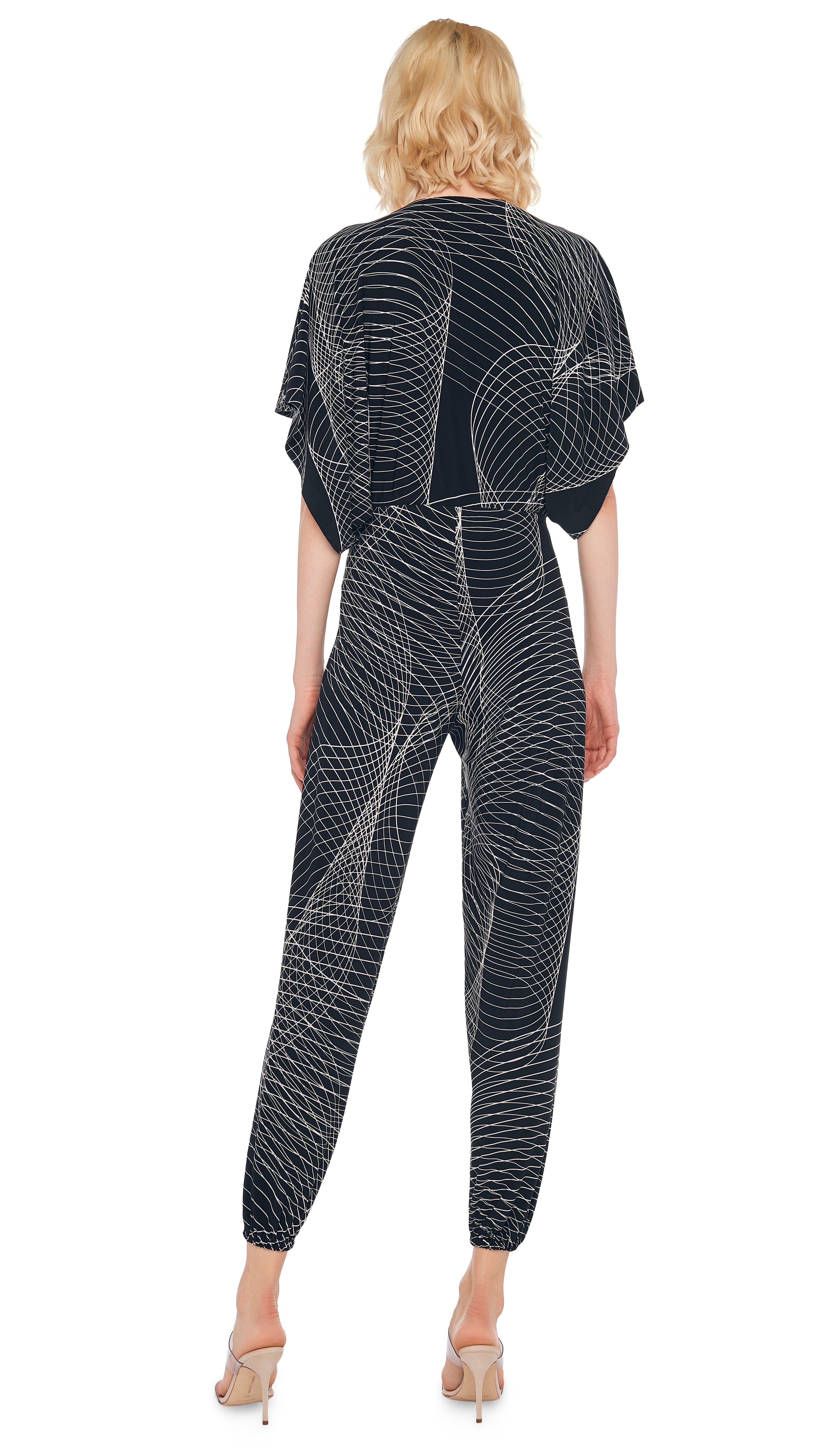 RECTANGLE JOG JUMPSUIT sold by Norma Kamali product image thumbnail 3