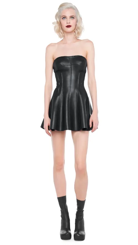 STRAPLESS GRACE MINI DRESS sold by Norma Kamali