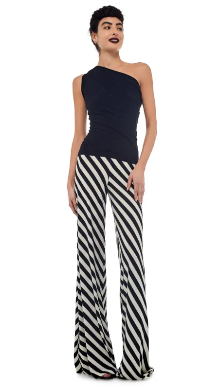 ONE SHOULDER PEASANT TOP sold by Norma Kamali