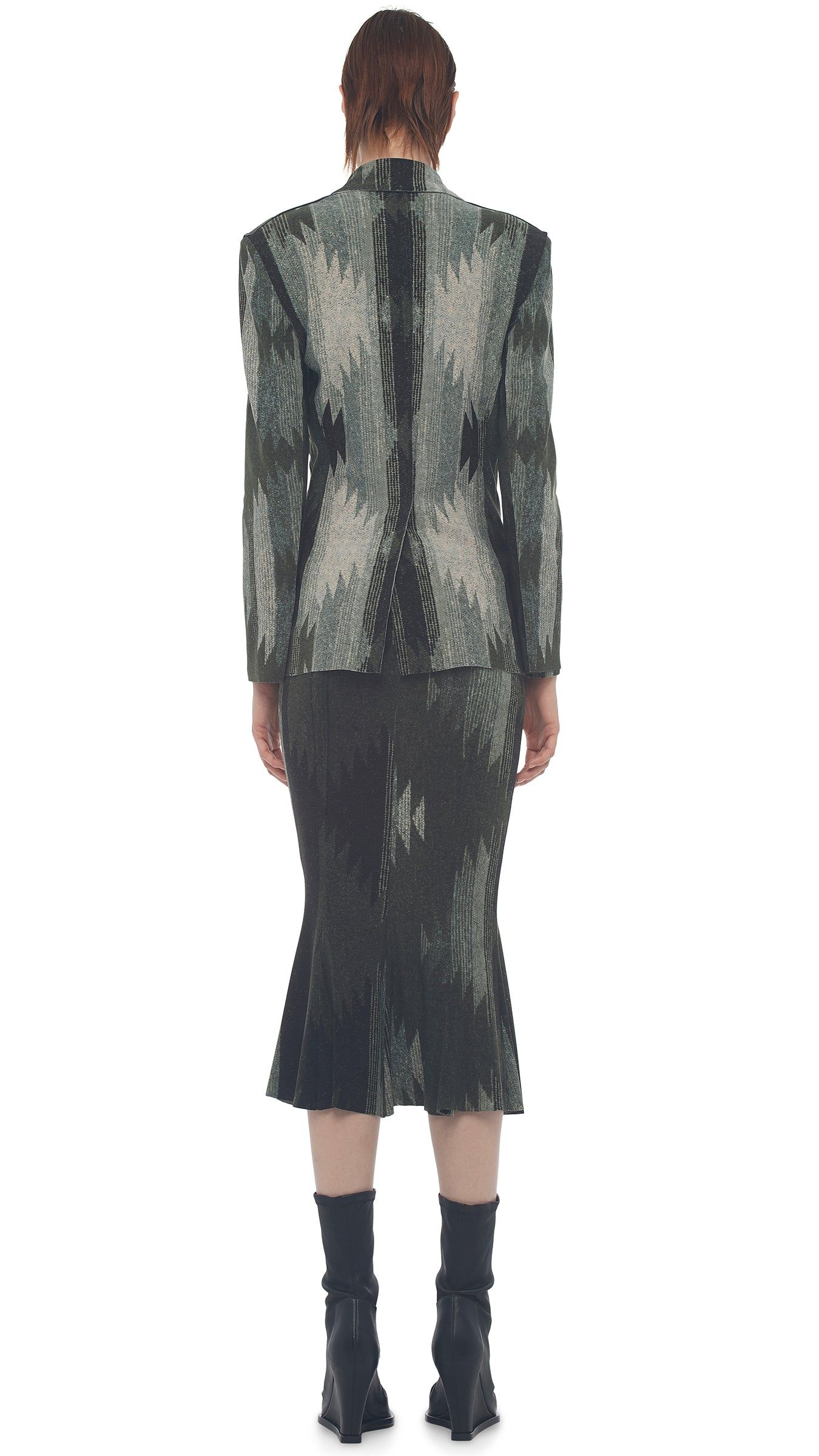 SINGLE BREASTED JACKET sold by Norma Kamali product image thumbnail 8