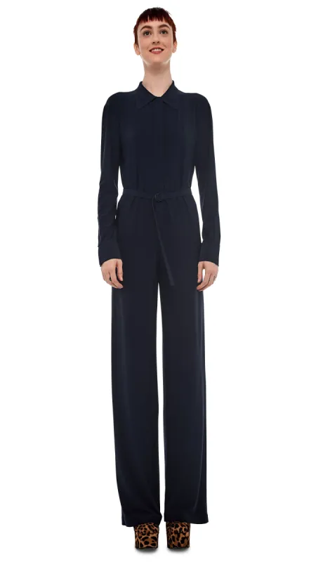 NK SHIRT STRAIGHT JUMPSUIT sold by Norma Kamali