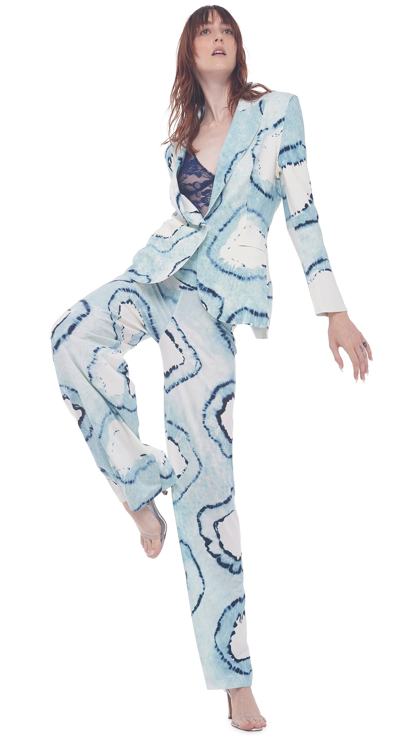 STRAIGHT LEG PANT sold by Norma Kamali product image thumbnail 5