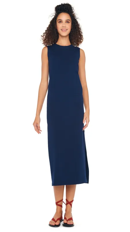 SLEEVELESS SIDE SLIT GOWN sold by Norma Kamali