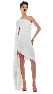 DIANA MINI DRESS W/ SLEEVE sold by Norma Kamali