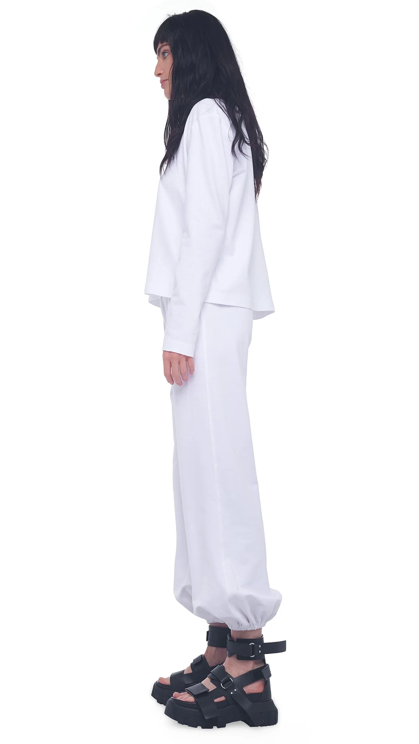 BF PUFF JOG PANT sold by Norma Kamali product image thumbnail 2
